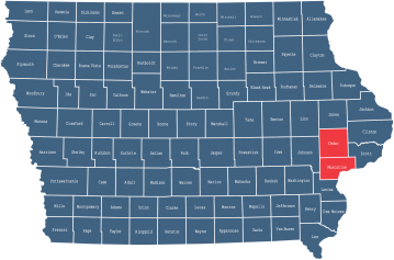 Mercy Coverage Area map